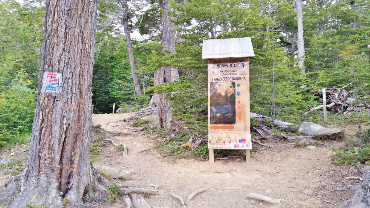 Cerro La Bandera trailhead
