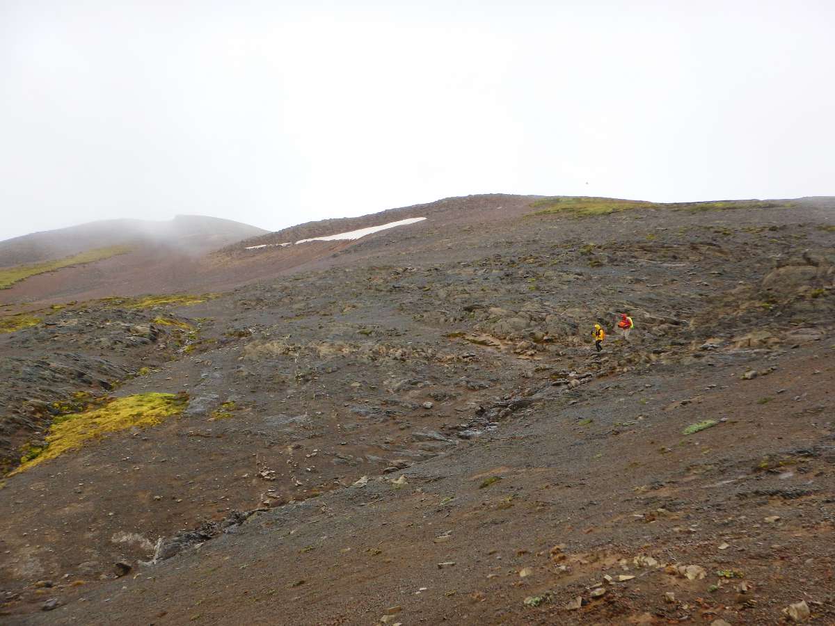 Monte Tarn trekking in storm