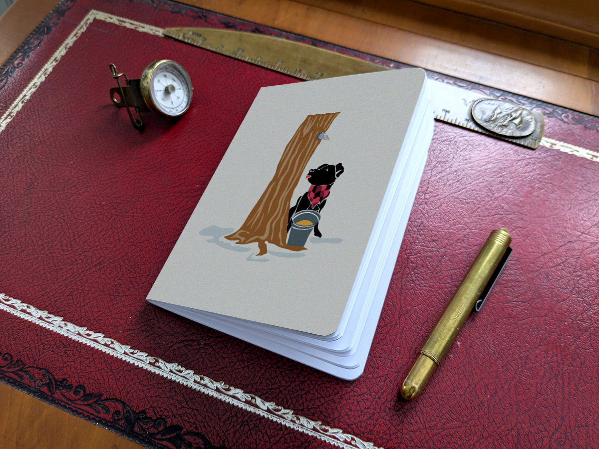 Maple Pup Pocket Notebook Set | New England Adventure Dog