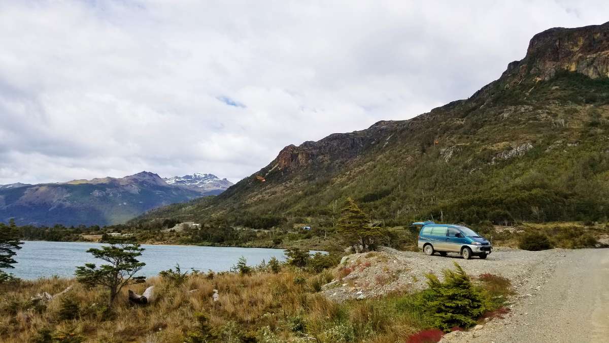 A great place to rest on the shores of Lago Fagnano